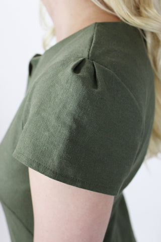 Gwenyth Linen Dress