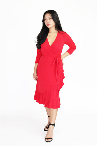 Olivia Wrap Dress