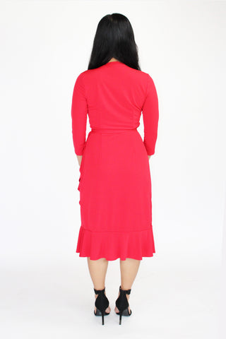 Olivia Wrap Dress