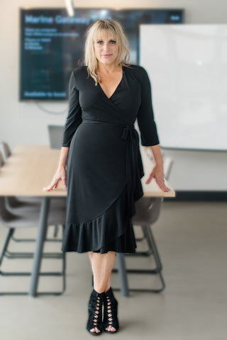Olivia Wrap Dress