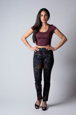Cameron Crop Sweater - Shelley Klassen
