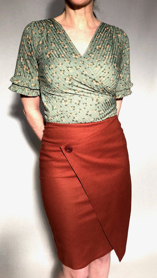 Sage Panel Skirt - Shelley Klassen